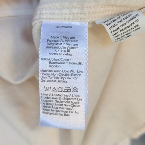 Madewell Vintage Linen Easy Fit Garment-Dyed Work Twill Shirt, size L - Picture 8 of 8